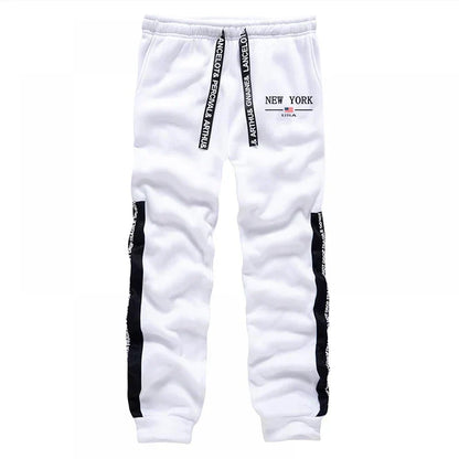 Quality Mens Tracksuit Casual Print Sweatshirts Sports Jogging Mens Clothing Autumn Winter Sportswear Single Piece Hoodie Pants
