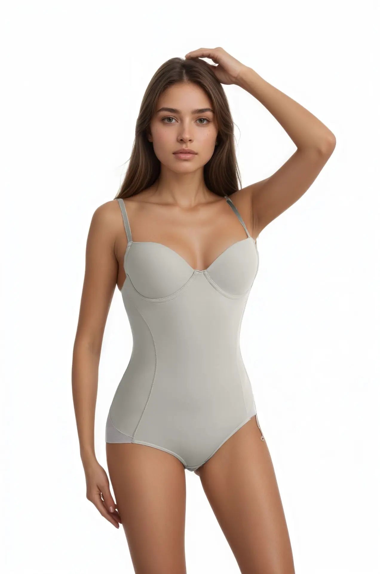 Women Shapewear Bodysuit Steel Boned Corset Tummy Control Slimming Body Shaper