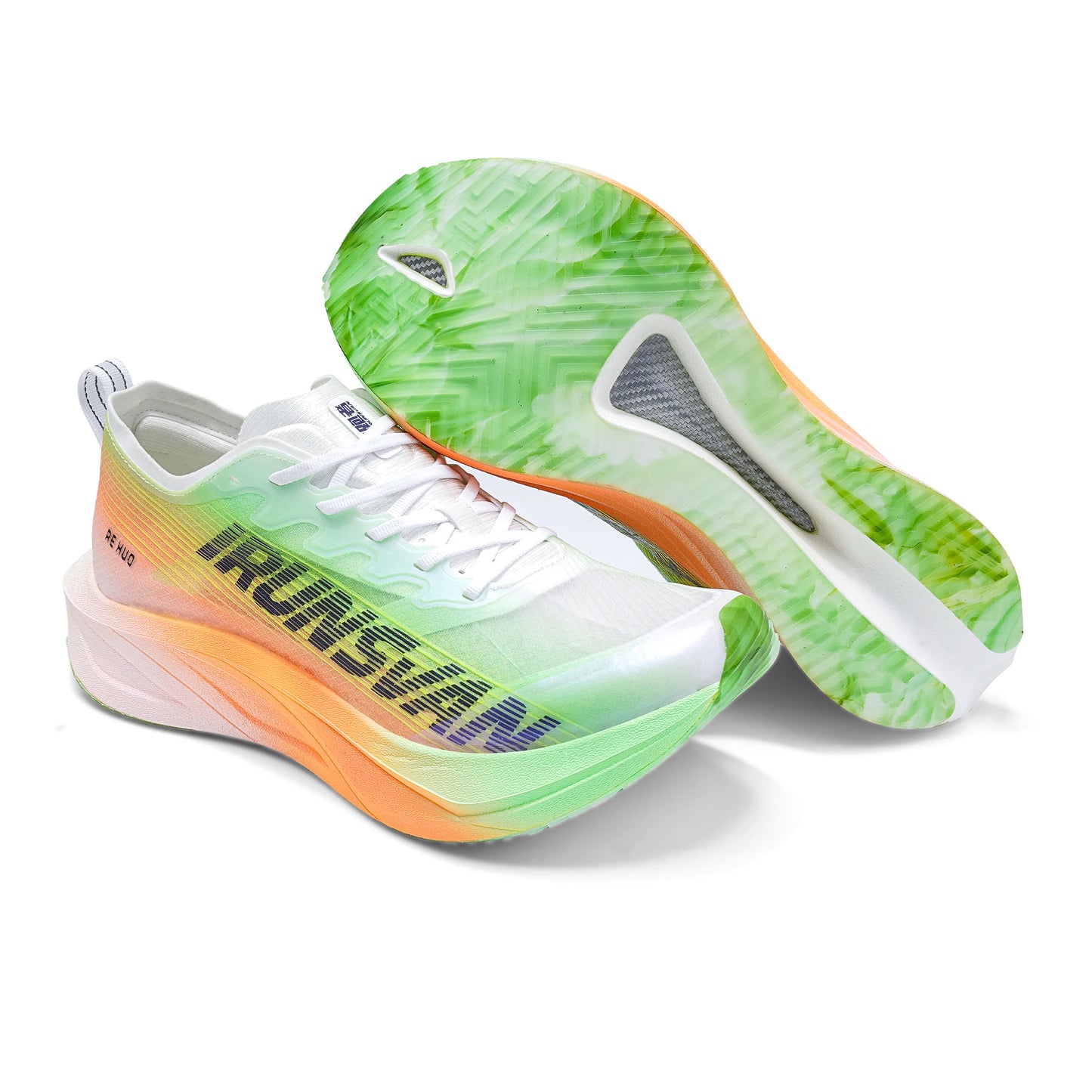 Carbon plate men marathon running shoes professional stable support shock absorption ultra light rebound sports shoes