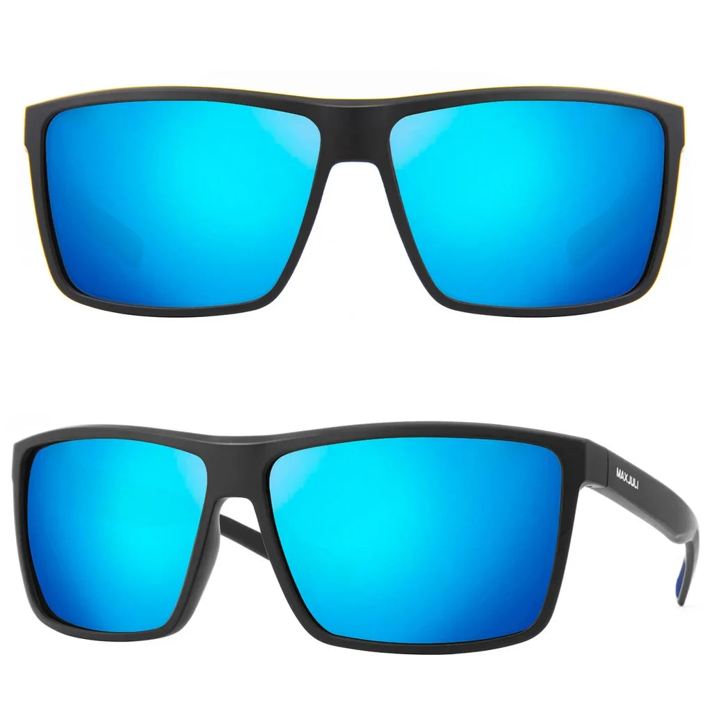 Polarized Big Sunglasses for Men Women with Big Heads UV 400 Protection 8125