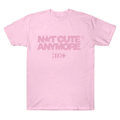 ILLIT Not Cute Anymore Album T Shirts ILLIT Girl Band T-shirt Korean Fashion Summer Women Men Fashion Harajuku Kawaii T-shirt