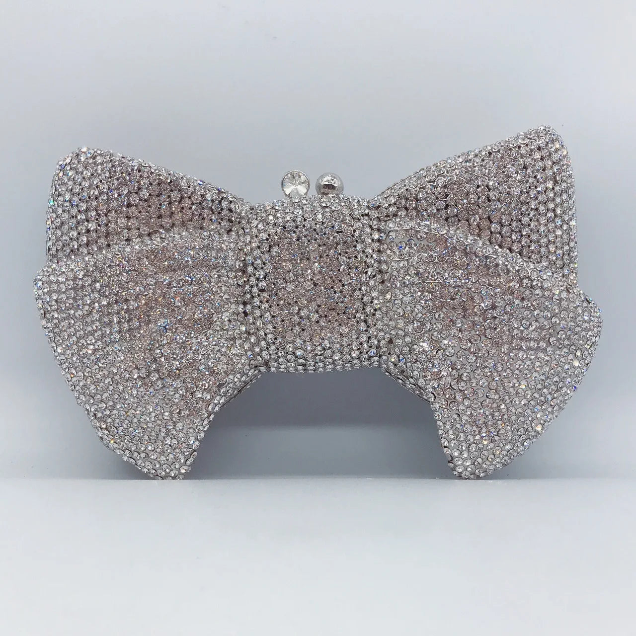 Bow Hollow out Crystal Banquet Wedding Party Dress Bag Rhinestone Luxury Designer Handbag Stone Elegant Bow Clutch Purse Bag