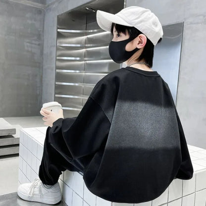 Sweatshirt Set Print Autumn Winter Wear Children's Costume 8 To 10 Year Old Boy Clothes Child Clothing Suit Boys Top Bottom Sets