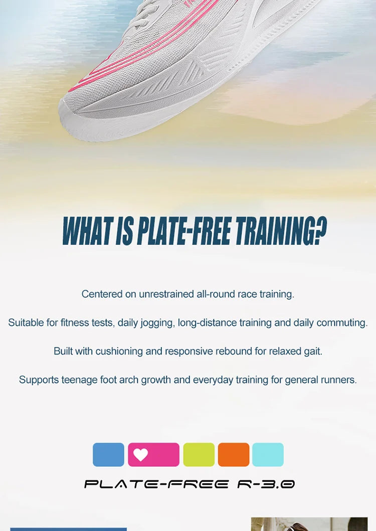Heat 3.0 Lightweight Racing Running Shoes Comfortable And Shock-Absorbing Casual Men's And Women's Sports Shoes 172