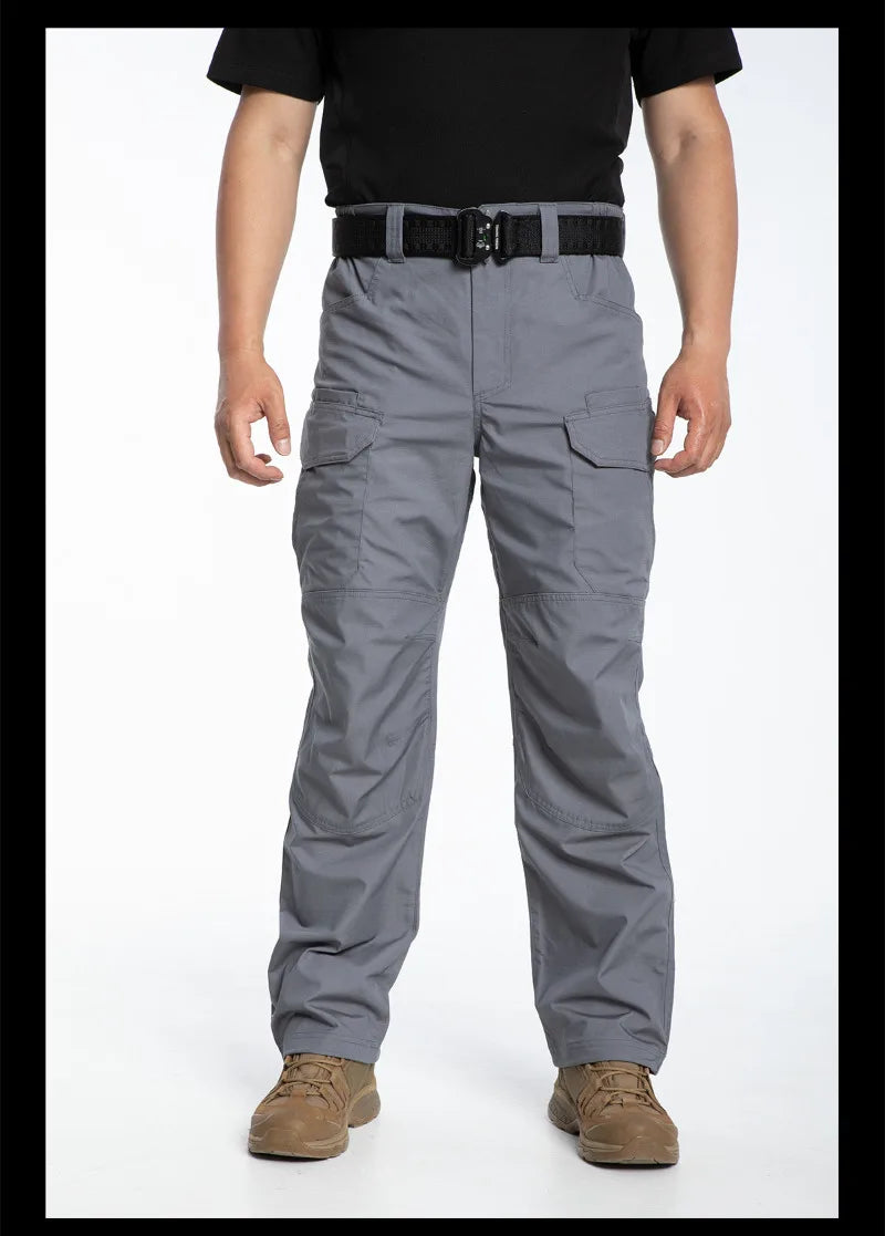 Tactical Combat Pants Men streetwear Camouflage Cargo Pants Army Work Waterproof  Trousers Urban Casual Pants