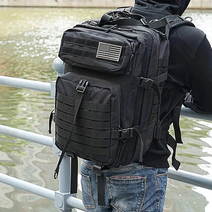 30/45L Man Tactical Backpacks HkingTraveling Bags Survival Outdoor 3P Assault Pack EDC Molle Pack For Trekking Hunting Bag