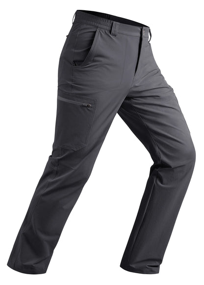 Men's Hiking Cargo Pants Summer Outdoor Lightweight Quick Dry Casual Water Resistant Fishing Work Stretch Pants