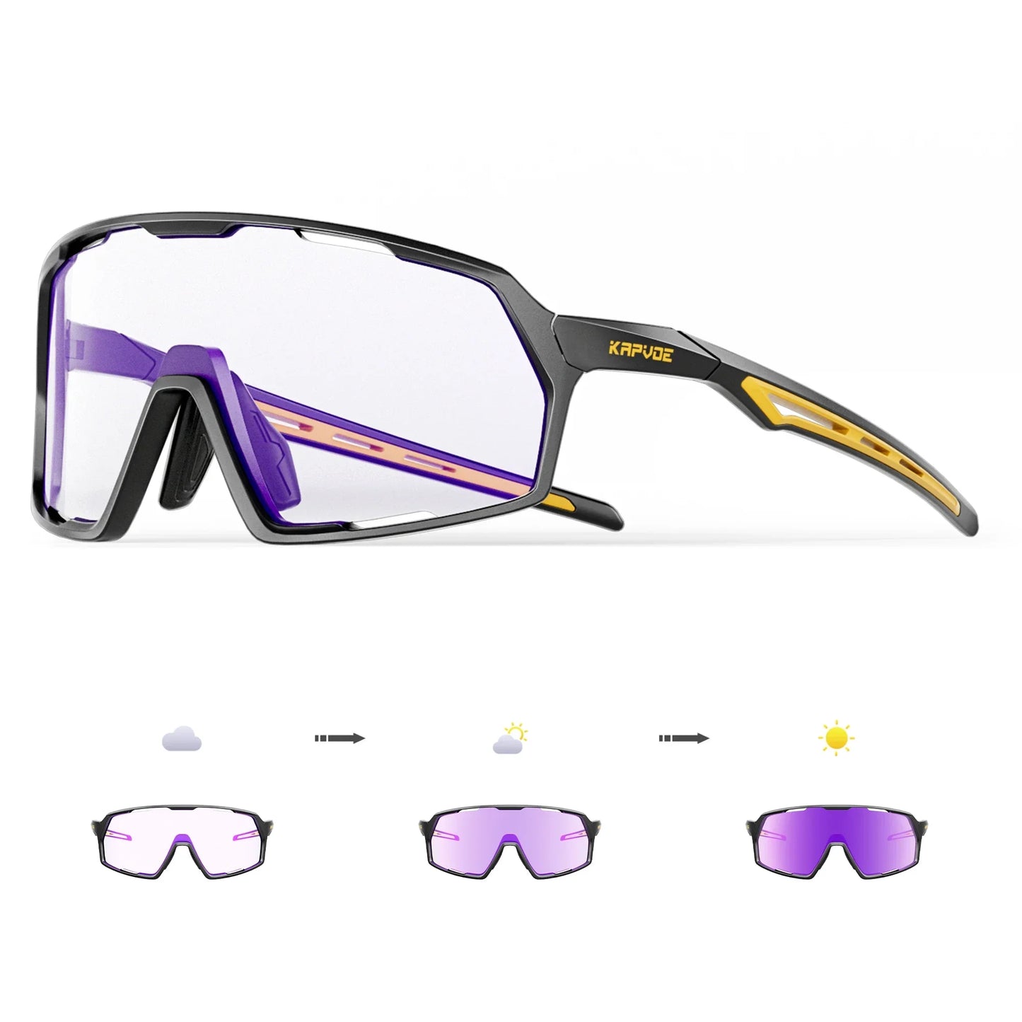 Photochromic Sunglasses Man MTB Climbing Glasses Outdoor Sports Bike Cycling Glasses Women Driving Bicycle Goggles UV400
