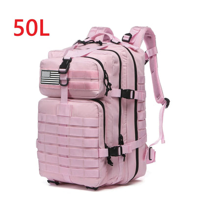 30L/50L 1000D Nylon Waterproof Trekking Fishing Hunting Bag Backpack Outdoor Rucksacks Tactical Sports Camping Hiking