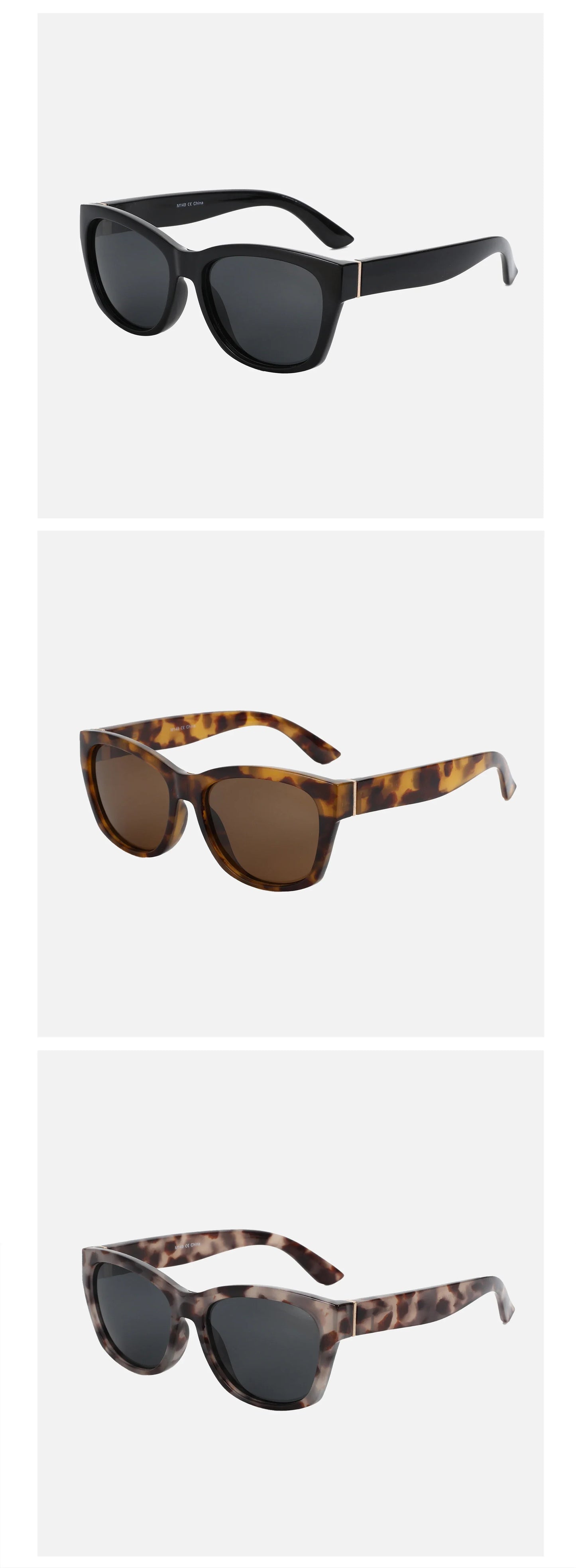 Butterfly Women Oversized Polarized Sunglasses Vintage Shades UV Protection Retro Cat Eye Ladies Sun Glasses ZS2206