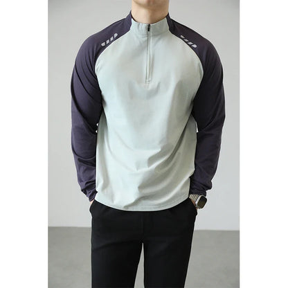 Men's Quick-drying Fitness Sportswear  Quick - Dry Outdoor Cycling & Fitness Long - Sleeve T - Shirt