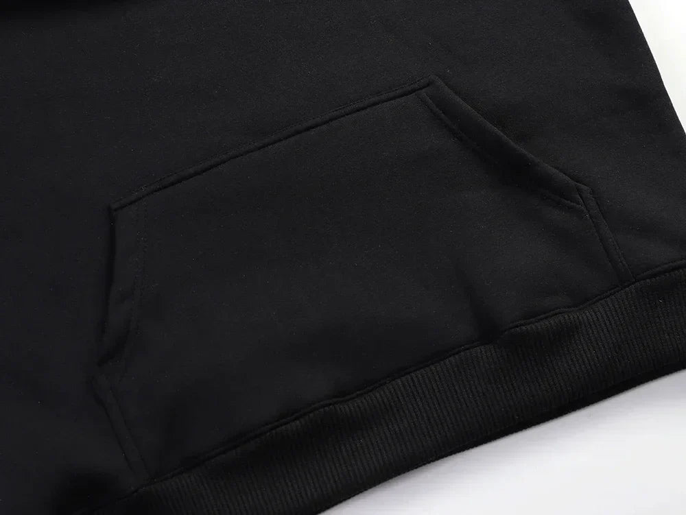 Men'S Tokyo Racing Graphic Hoodie Stylish Black Pullover with Orange Sports Car Design Loose Fit Long Sleeve Casual Streetwear
