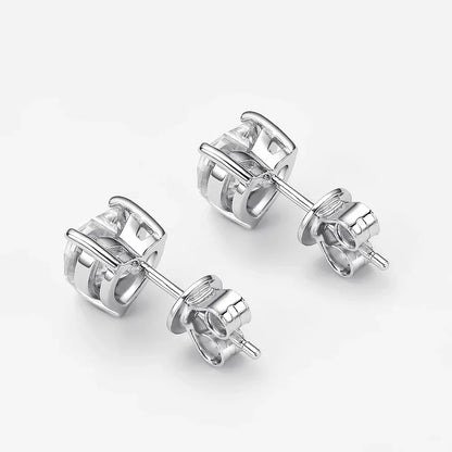 Luxury 4CT 10*10mm Heart Cut D Color Moissanite Pendant Necklace for Women S925 Silver Pass Diamond Test Chain Necklaces