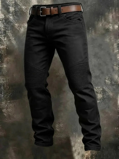 2026 New Large Pocket Loose Overalls Men's Outdoor Sports Jogging Tactical Pants Elastic Waist Pure Cotton Casual Work Pants