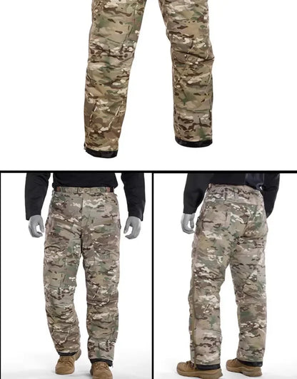 Tactical Men's Warm Cotton Pants Camouflage Winter Thickened Polar Cold Clothing Mountaineering Military Outdoor Sprint Pants