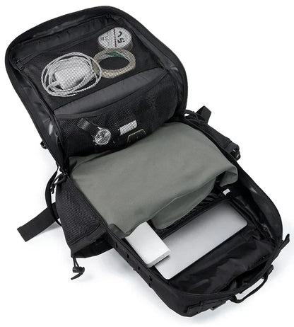 45L Tactical Backpack survival Bag Hunting MOLLE Backpack GYM For Men EDC Outdoor Hiking Rucksack Witch Bottle Holder