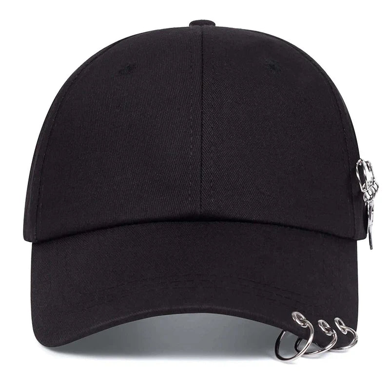 Unisex Star Iron Ring Baseball Caps Spring and Autumn Outdoor Adjustable Casual Hats Sunscreen Hat