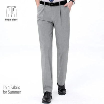 Top-Quality Men's Woolen Trousers - Traf Suit Pants,Business Formal,Trousers for Men, Man Pants, Naples Wool Dress Pants for Men