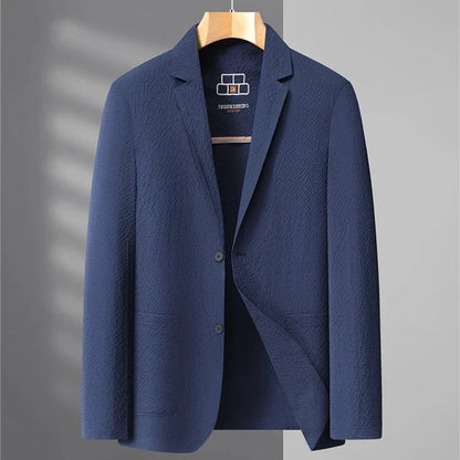 Summer new style suit jacket - Men's fashionable lightweight breathable quick-drying coat with sun protection fabric