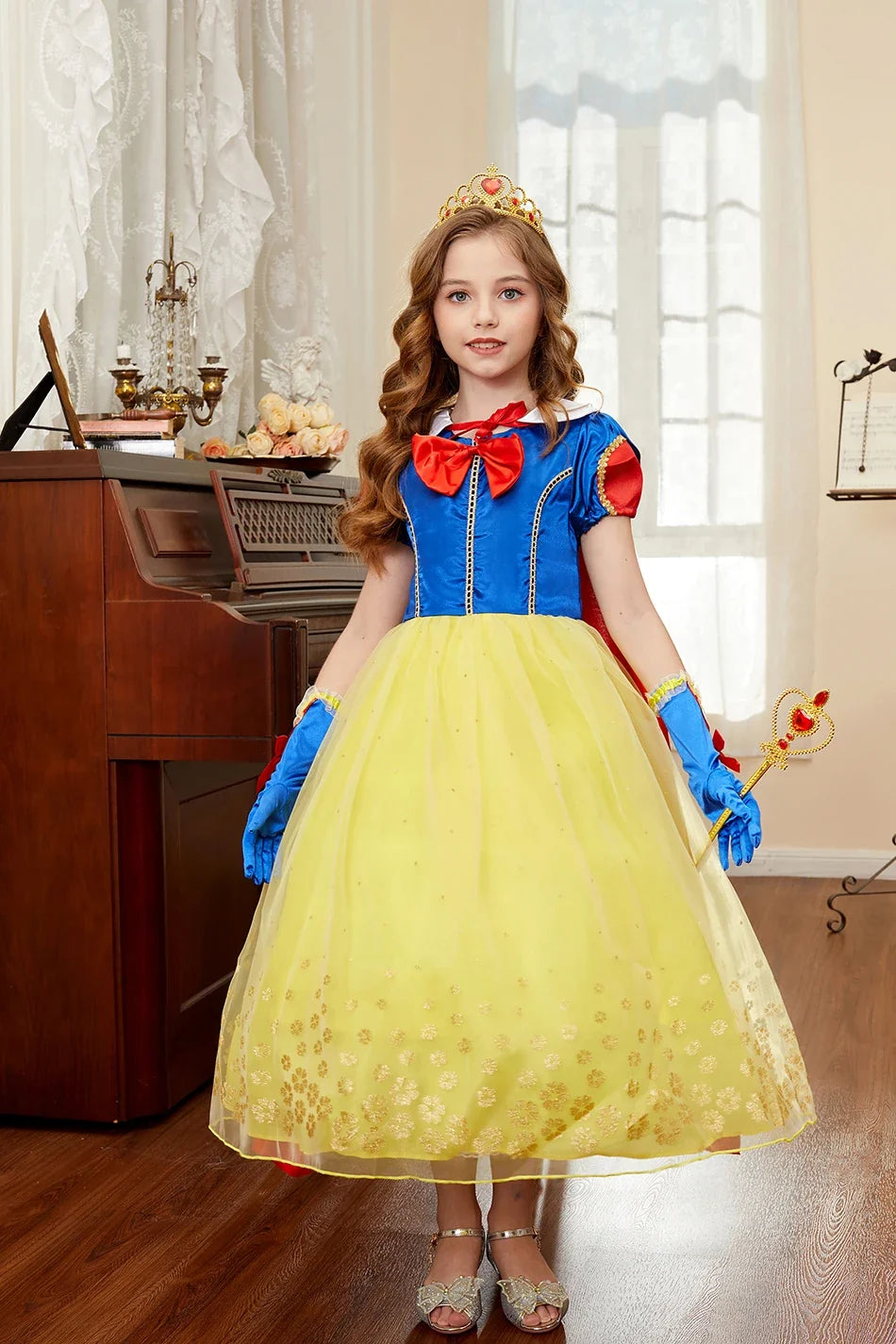 Children Princess Clothing Kids Elsa Anna Cinderella Rapunzel Party Cosplay Dresses Little Girls Christmas Halloween Dress Up