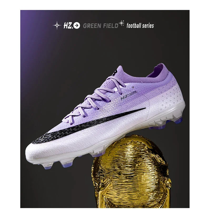 New Men Soccer Shoes Futsal Cleats Ultralight Hot Sale Football Boots Unisex High-quality Women Professional TF/FG Sneakers