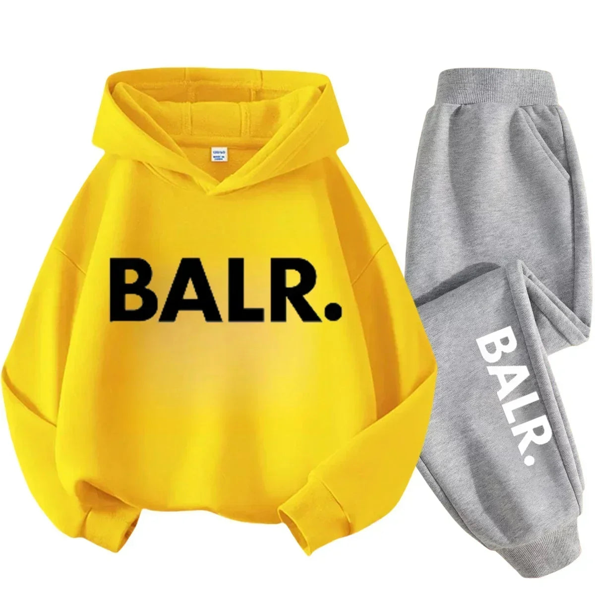 Children Hoodie Set Autumn Winter New York USA Letter Graphic Sweatshirt Pant Suit Baby Boy Girl Kid Sport Two Pieces Tracksuit