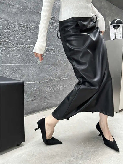 2024 Autumn Pointed Toe Women Sexy Shallow Slip On Pumps Shoes Fashion Thin High Heel Ladies Elegant Dress Shoes Mujer