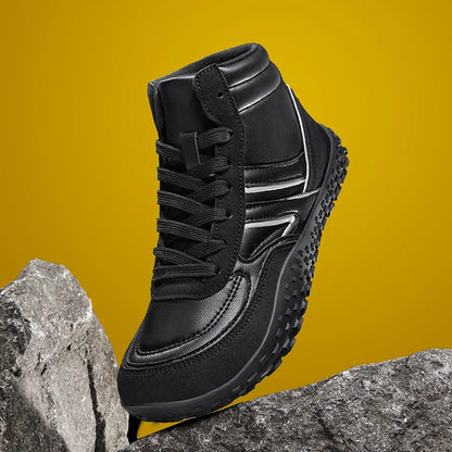 New Winter Booties Outdoor Waterproof Barefoot Boots For Men Ankle Boots Minimalist Barefoot Non-slip Casual Sneakers Big Size