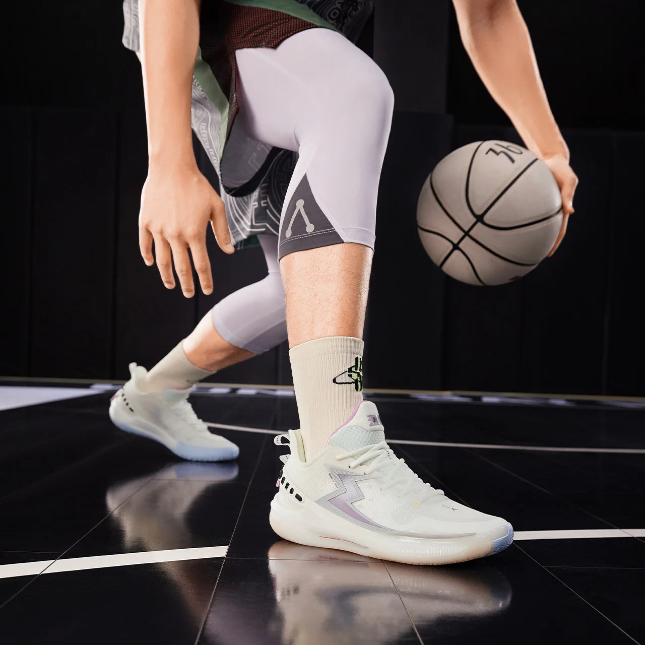 BIG3 5.0 Quick Pro Men Basketball Shoes Cushioning Lightweight Breathable Stable Flexible Male Sneakers 672421111
