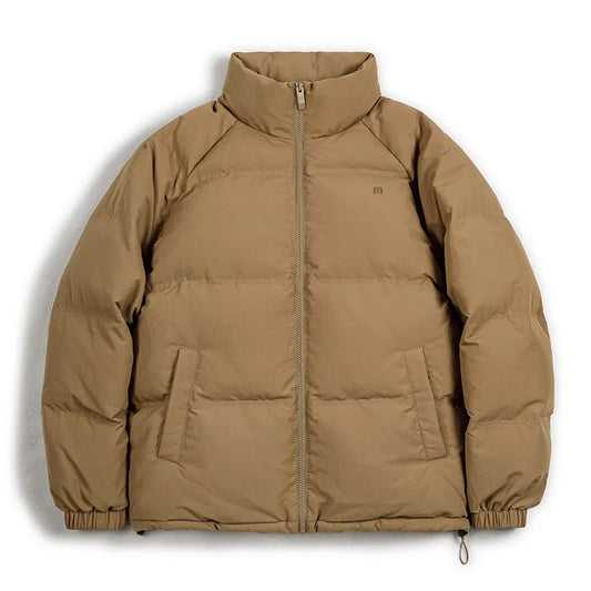 Winter Down Jacket for Men White Duck Down Filling Outdoor 4-Grade Waterproof Stand-up Collar Coat Thickened Warm Jacket