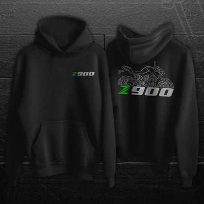 Z900 printed hooded sweatshirt for sporty and casual men and women new autumn/Winter 2025 collection