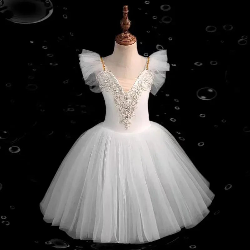 Girl Ballet Dress Tutu Outfit Vestidos Princess Dance Costumes Kids Clothes Summer Girls Dresses Ballet Leotards Children's Day