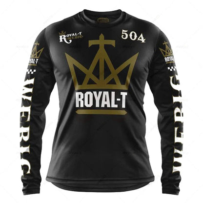 Camping Motorcycle Mountain Bike Team Downhill MTB Jersey Offroad Bicycle Locomotive Shirt Cross Country Fishing Hunting Clothes