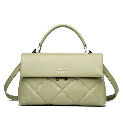 Women's Bag New Trend Korean Handbags Designer Luxury Brand Ladies Shoulder Bags Soft Leather Fashion Versatile Crossbody Bags