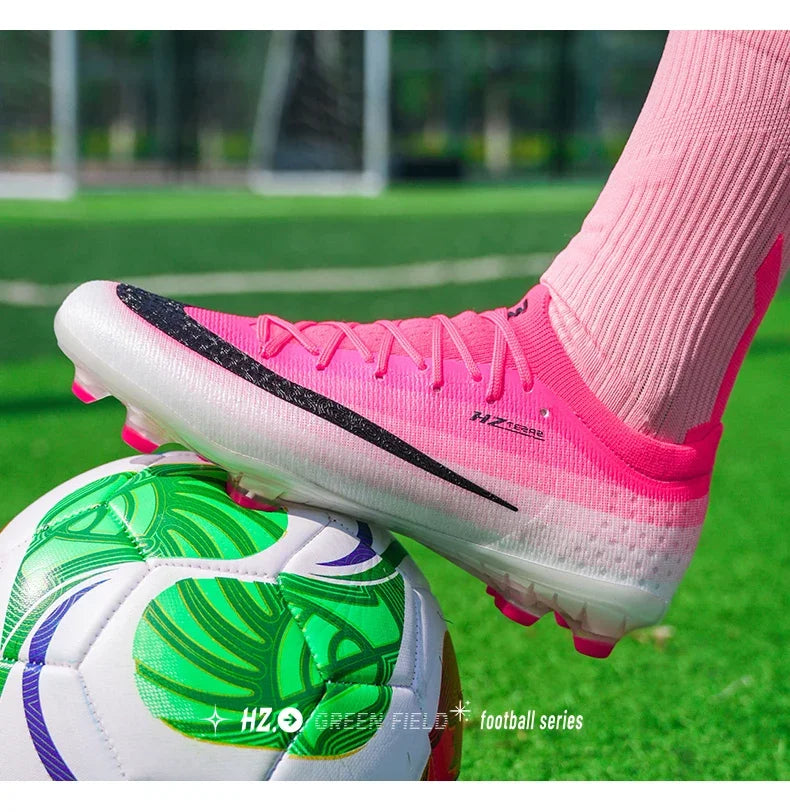 New Men Soccer Shoes Futsal Cleats Ultralight Hot Sale Football Boots Unisex High-quality Women Professional TF/FG Sneakers