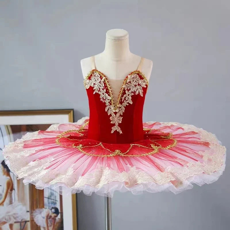 New White Ballet Tutu Kids Girls Adults Women Ballet Dance Costumes Ballerina Adults Professional Ballet Tutu Dress Women Girls