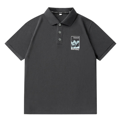 Fashion Men's Summer T-shirt Plus Size Tops 7XL 6XL 5XL Lapel Short sleeves Polo Shirt Half Sleeve Tees Male Clothing 110-180KG