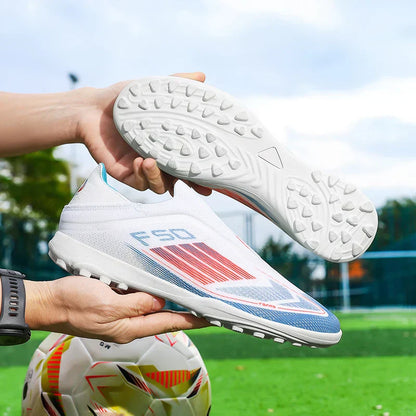 New Men's Soccer Shoes Sport Ultralight Football Boots Turf Comfortable Fg Grass Cleats Futsal Non Slip Outdoor Adult Non-Slip