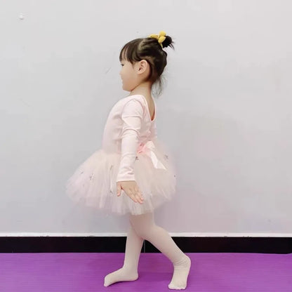 Summer Dance Costume Outfits Girls Dresses Ballerine Kids Clothes Casual Ballet Girl Dress Vestidos Children's Ballet Leotard