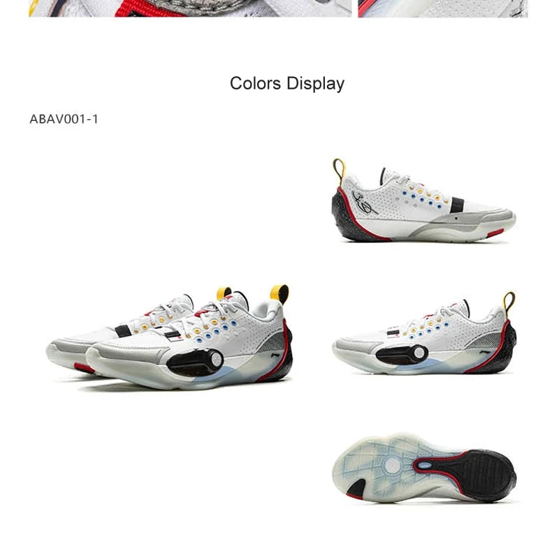 Men's WADE ALL CITY 13 Professional Basketball Shoes BOOM Cushion Stable Support Wearable LiNing Sport Sneakers ABAV001