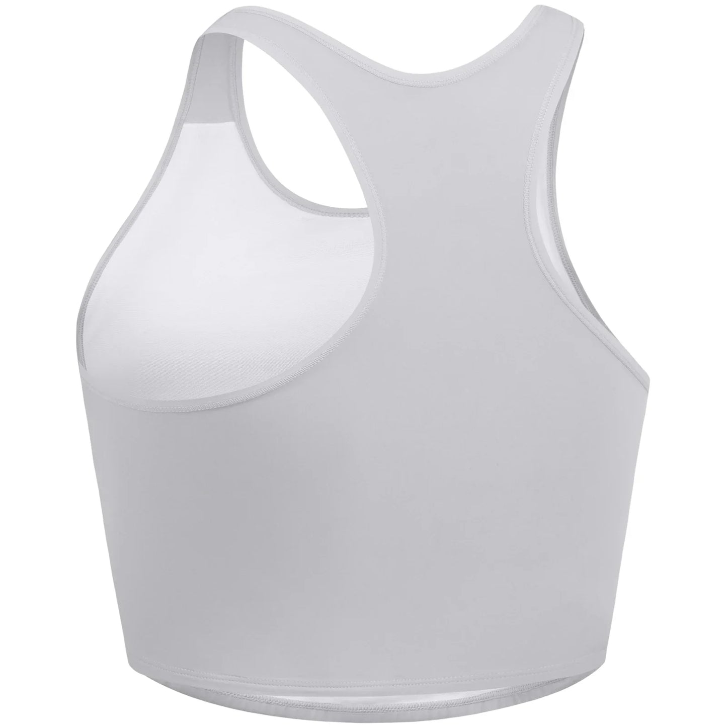 Transgender FTM Breathable Half Chest Binder Tank Top