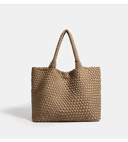 Women's bag Premium Handwoven Nylon Shoulder Bag with Luxurious Finish Women Shoulder Bags