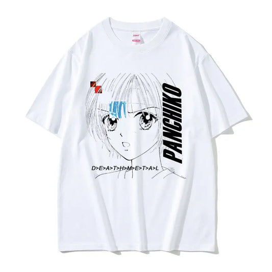 Rock Band Panchiko DEATHMETAL Album Graphic Print Tshirt Men Women Vintage Casual T-shirts Male Oversized Tees Gothic Streetwear