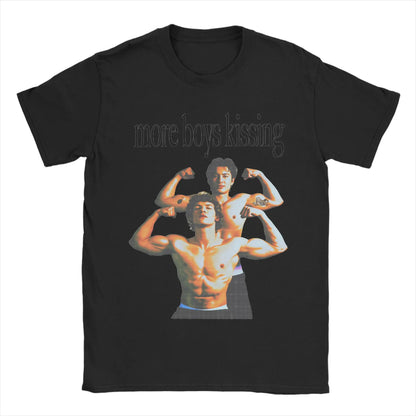 Mens T Shirt More Boy Kissing T-Shirts Hip Hop Heated Rivalry Beach Tee Shirt Y2K Basic Print Cotton Clothes Gift Idea