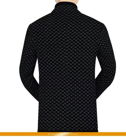 Winter Add Velvet Woolen Suit Jackets Men Thick Warm Wedding Blazers Brand Casual Business Dress Coat Social Office Streetwear