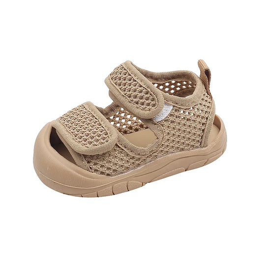 Baby Boy Sandals 2025 Summer Toddler Shoes Baby Girl Soft Flexible Sandals Newborn Infant Outdoor First Walkers