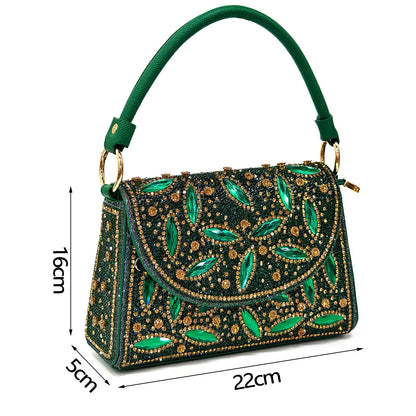 2025 Newest INS Style Black Color Elegant High Heels Nigeria Popular Design African Ladies Shoes And Bag Set For Party