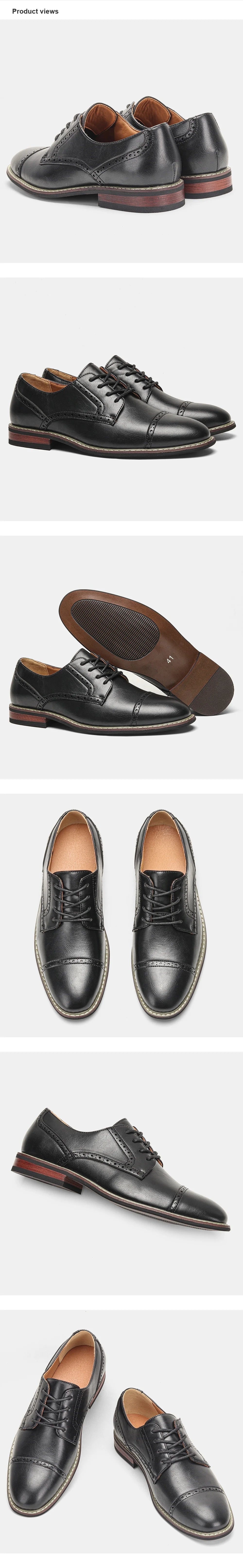 Social Shoe Male Business Comfortable Gentleman'S Stylish Formal Shoes Men