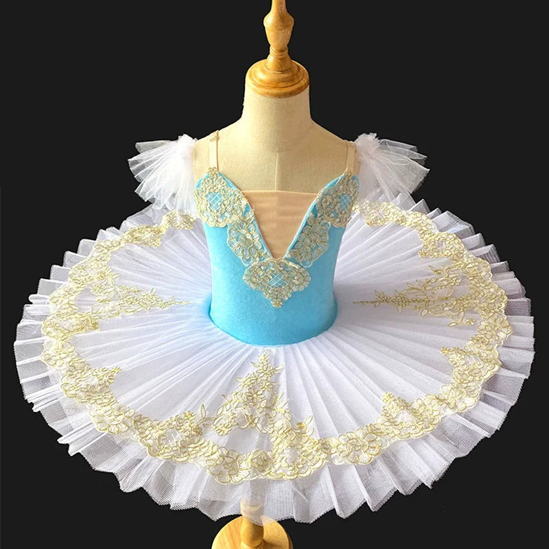 Summer Ballet Dresses Kids Outfit Dance Costumes Girls Clothes Vestidos Ballerine Girl Dress Tutu Ballet Leotards Children's Day