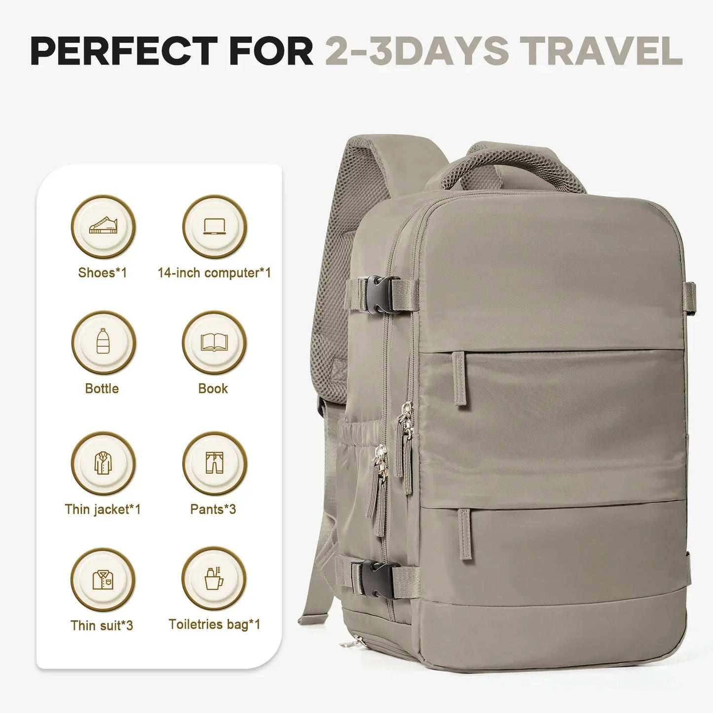 Backpack Travel 40x20x25 Ryanair Fashion Laptop Bag Women Waterproof backpack Cabin Bag Carry ons Notebook Backpack School Bag